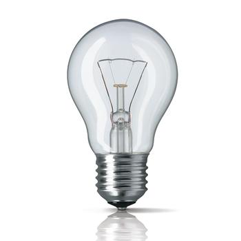 Лампа накаливания 300Вт 220 V Е27 прозрачная
