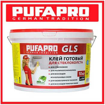 Обойный клей Pufas Glutolin GLS для стеклообоев, 10 кг
